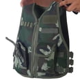thumbnail image 1 of Chaleco de camuflaje para niños,Chaleco de camuflaje para niños con chaleco ajustable para niños Chaleco de combate para niños Rendimiento sólido, 1 of 8