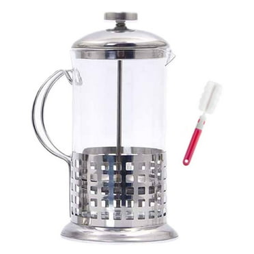 12oz French Press Coffee Maker - Premium Stainless Steel Design,