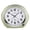 Green, variant on 4" Non-Ticking Alarm Clock with Backlight, Silent with No Ticking Analog Quartz, Battery Operated