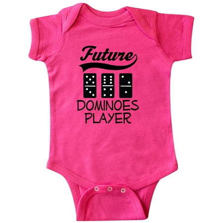 

Inktastic Future Dominoes Player Game Gift Gift Baby Boy or Baby Girl Bodysuit