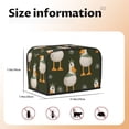 thumbnail image 5 of Fotbe Mallard Ducks Wild Birds for Two Slice Toaster Cover, Fingerprint Protector, Super Soft Appliance Cover And Dust Cover,Bread Dust Cover & Fingerprint Protection, 5 of 7