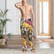 thumbnail image 2 of Fotbe Cute Cat Cartoon Pantalones de Pijama para Hombre, Pantalones de Dormir, Pantalones de Casa con Cintura Ajustable y Bolsillos-Small, 2 of 6