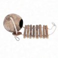 thumbnail image 3 of Coconut bird house with ladder for durability, 3 of 5