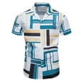 thumbnail image 1 of Mchoice Men's Hawaiian Shirt Vacation Wear Beach Shirts for Men Short Sleeve Button Up Men's Summer Shirt, 1 of 3