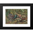 thumbnail image 2 of Louis Agassiz Fuertes 24x18 Black Modern Framed Museum Art Print Titled - Palawan Peacock Pheasant (1918-1922), 2 of 5