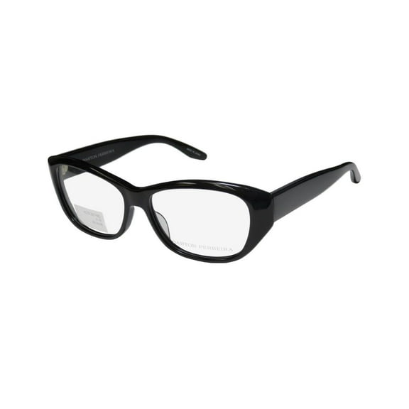 NEW BARTON PERREIRA SEXTON WOMENS/LADIES CAT EYE FULL-RIM BLACK CAT EYE HIGH-END SLEEK FRAME DEMO LENSES 54-15-138 EYEGLASSES/GLASSES