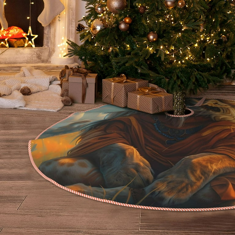Prairie christmas tree skirt hotsell