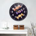 thumbnail image 2 of Yayeee Wall Clock Battery Operated 9.5" Silent Non-Ticking for Living Room, Cartoon Candy, 2 of 8