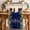 Navy, variant on Navy Blue Christmas Table Runner 60 Inches Long Farmhouse Dress Scarves, Xmas Botanical Ball Bell Dining Tablerunner for Coffee Table/Kitchen Island/Party Décor, 13" x 60"