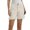 A, variant on Shorts for Women Shorts Summer Solid Color Pocket Twill Casual Shorts for Comfortable Everyday Wear Blue XL
