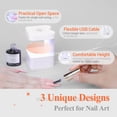 thumbnail image 5 of Modelones Mini UV Light for Nails, UV Nail Lamp, Nail Light for Gel Nails with 2 Timers for Fast Nail Extension, LED Nail Lamp, Portable USB Nail Dryer for Travel, 5 of 9
