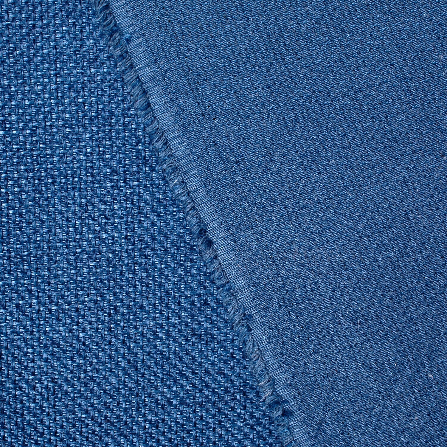 Plain Woven Inlay Upholstery Fabric Shiny Heavyweight Durable Polyester (59/60 Inches) By The Yard - For Furniture, Curtains, & Décor - Royal Blue (10 Yards)