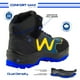 thumbnail image 4 of Zapato de Seguridad WSM tipo tenis, Ergonómico y muy ligero. Con casquillo de Policarbonato. Bota Industrial y multifuncional. Es un calzado de trabajo dieléctrico y antiderrapante. Est 2959-MT WSM  2959MTNGO240, 4 of 7