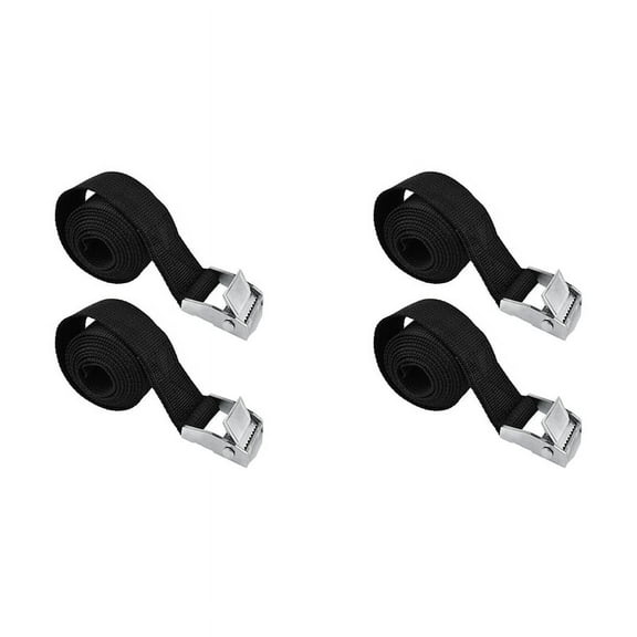 4PCS Lashing Straps with Buckles Adjustable, Up to 600Lbs, Tie Down for , Cargo, Trucks, Trailer, Luggage