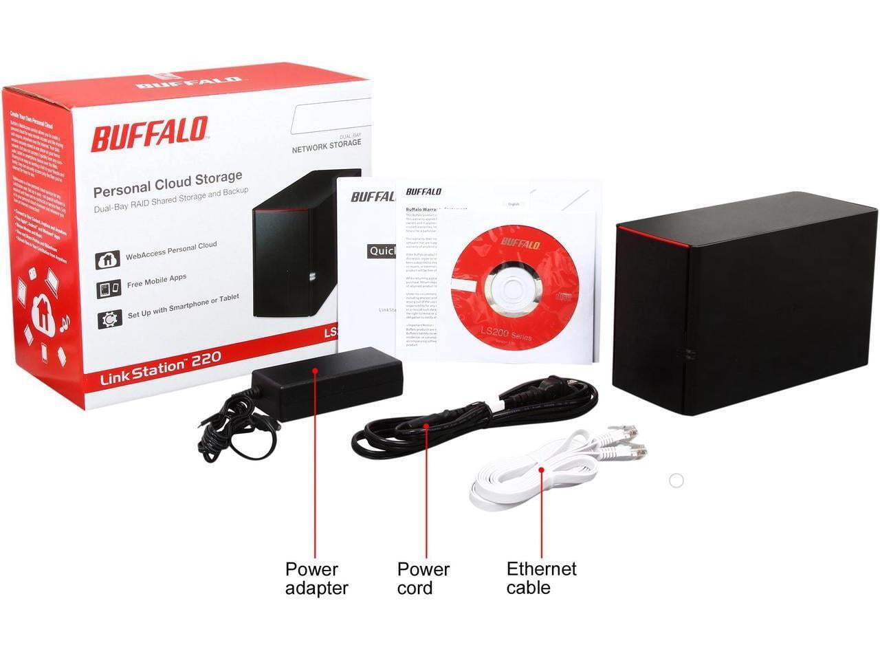 【新品】BUFFALO Link Station LS220DN0402B Amazon.co.jp: Buffalo LS220DN0402B Link Station for SOHO