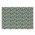 thumbnail image 1 of Leaves Cutting Board, Colorful Abstract Style Leaf Designs Repetitive Pattern on Plain Backdrop, Decorative Tempered Glass Cutting and Serving Board, in 3 Sizes, by Ambesonne, 1 of 2