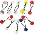 thumbnail image 3 of 10 pcs lindo cabello corbata para niña cabello tibio elástico soporte de cola de caballo bolas dobles cuerdas para niños, 3 of 8
