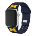 thumbnail image 2 of Wolverines Silicone Watch Band for Apple Watch - (42/44/45/49mm(46mm Series 10) Wolverines/Navy) by Affinity Bands, 2 of 4