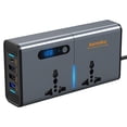 thumbnail image 1 of Cargador Rápido Enchufe 12V/24V A CA 220V Pantalla Digital 4 Puertos USB QC3.0, 1 of 9