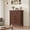 Brown, variant on 4 Dresser for Bedroom, 34.8" Tall Drawer Dresser with Large Storage, Freestanding Wooden Closet Chest Large Storage Organizer for Bedroom, Living Room Home