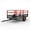 red, variant on Danolapsi ATV UTV Trailer Tow Behind Dump Cart, 1600 lbs 22 Cubic Feet, Heavy Duty Steel Garden Dump Cart, Utility Trailer Pull Behind with Removable Sides & All Terrain Tires, for Lawn Mower Tractor