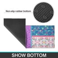 thumbnail image 6 of Colorful Pioneer Flower Patchwork Kitchen Rugs Sets Of 2,Anti Fatigue Kitchen Mat Rugs Non Slip Washable,Decorative Kitchen Floor Mats for Kitchen,Sink,Laundry,17"x30"+17"x47", 6 of 7