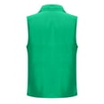 thumbnail image 4 of Womens Outdoor Fishing Vest Lightweight Hiking Travel Sleeveless Jackets Quick Dry Breathable Outerwear Coat Green, 4XL, 4 of 4