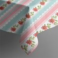 thumbnail image 4 of Pioneer Flower Floral Print Pattern Rectangle Tablecloth 60"x120", Waterproof Polyester Table Cloth, Wipeable Spillproof for Dining Camping Indoor Outdoor, 4 of 6