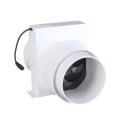 thumbnail image 6 of 110mm 12V Extractor Fan Low Noise Inline Duct Hydroponic Air Blower Exhaust Fan for Home Bathroom Grow Room Ventilation, 6 of 9