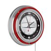 RAM Logo White Retro Neon Analog Wall Clock with Pull Chain - Walmart.com
