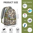 thumbnail image 6 of Paisley Gift Backpack - Durable Waterproof Bookbag for Women & Men, Stylish School & College Backpack, Trendy Paisley Print Design for Everyday, 6 of 6