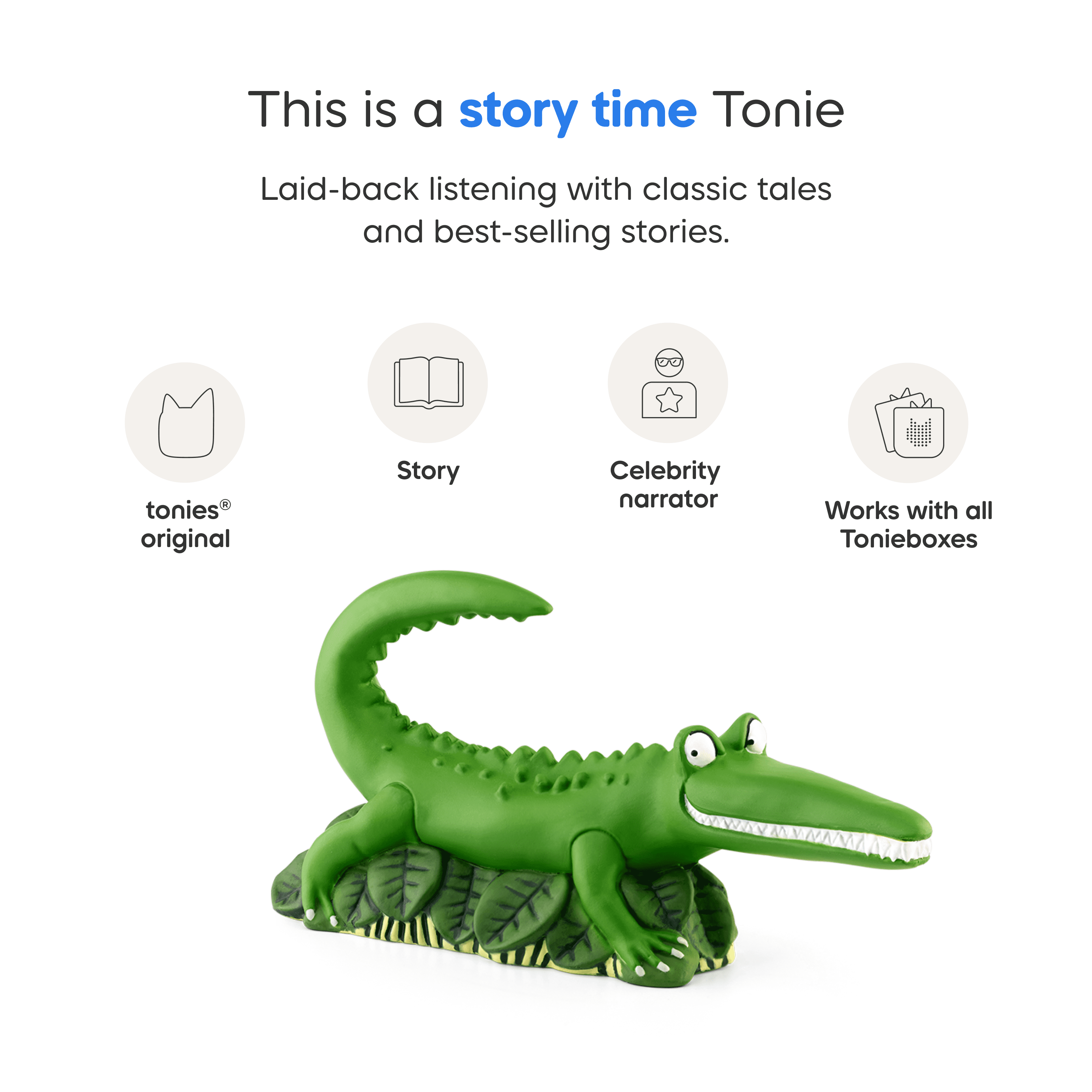 tonies Roald Dahl The Enormous Crocodile Audio Play Figurine