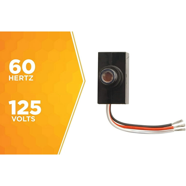 Woods Outdoor Hard-Wired Post Eye Light Control, Photocell Light