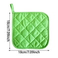 thumbnail image 3 of 1 Pack Pot Holders for Kitchen Cotton Heat Resistant Oven Mitts with Non- Grip, Bulk Set of Hot Pads for Cooking Baking and Handling Hot Pots Pans Dishes in Kitchen, 3 of 5
