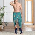 thumbnail image 2 of Naloa Let's go Travel Pajama Pants Men, PJ Bottoms, Sleep & Lounge Pants-XX-Large, 2 of 6