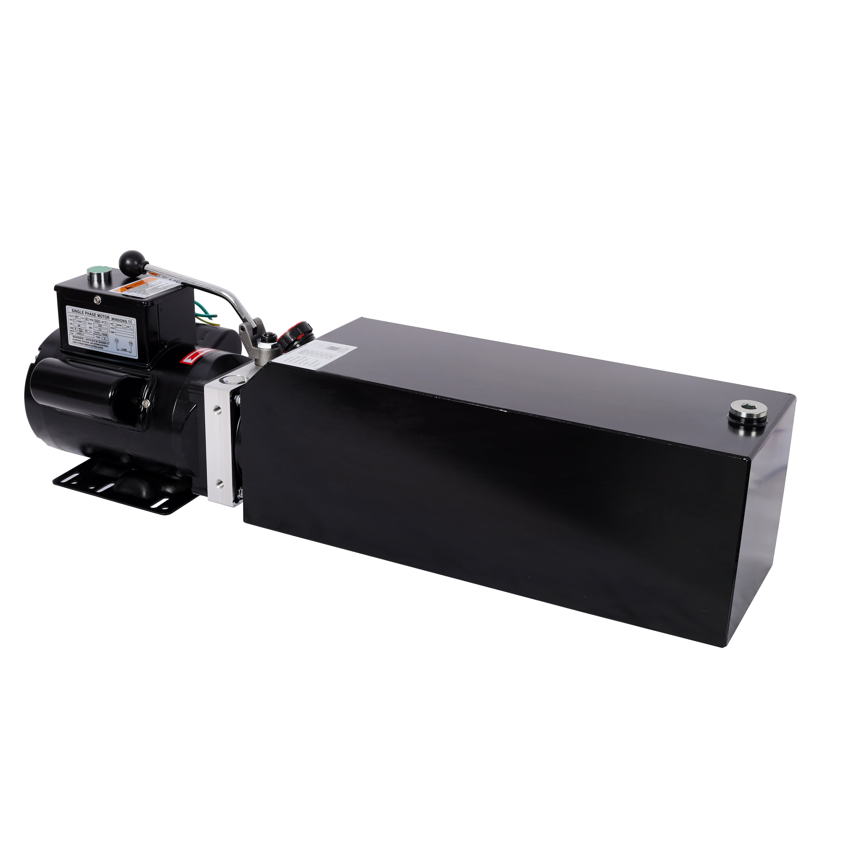 220V Hydraulic Power Unit, 3 HP, 2950 PSI, Single-Acting, Heavy-Duty, Dump Trailer Use