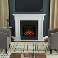 thumbnail image 3 of Thayer 55" Electric Fireplace in White, 3 of 8
