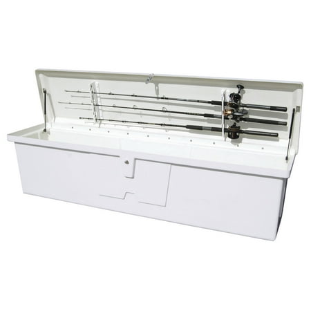UPC: 0040011048622 | Taylor Made 83560 Fishermen s Dock Box W/3 Rod Holder 24 X95 X22