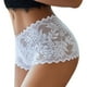 thumbnail image 1 of Gibobby Lencería sexy para mujer Bragas florales sexis de encaje para mujer, ropa interior de tiro bajo, ropa interior cómoda para mujer, lencería femenina(Blanco, L), 1 of 5