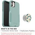thumbnail image 3 of Bundle : IBAOLEA Étui Série COMMUTER pour iPhone 11 - (MINT WAY) + PopSockets PopGrip - (OPAL) Teal / Avo-lanche, 3 of 7