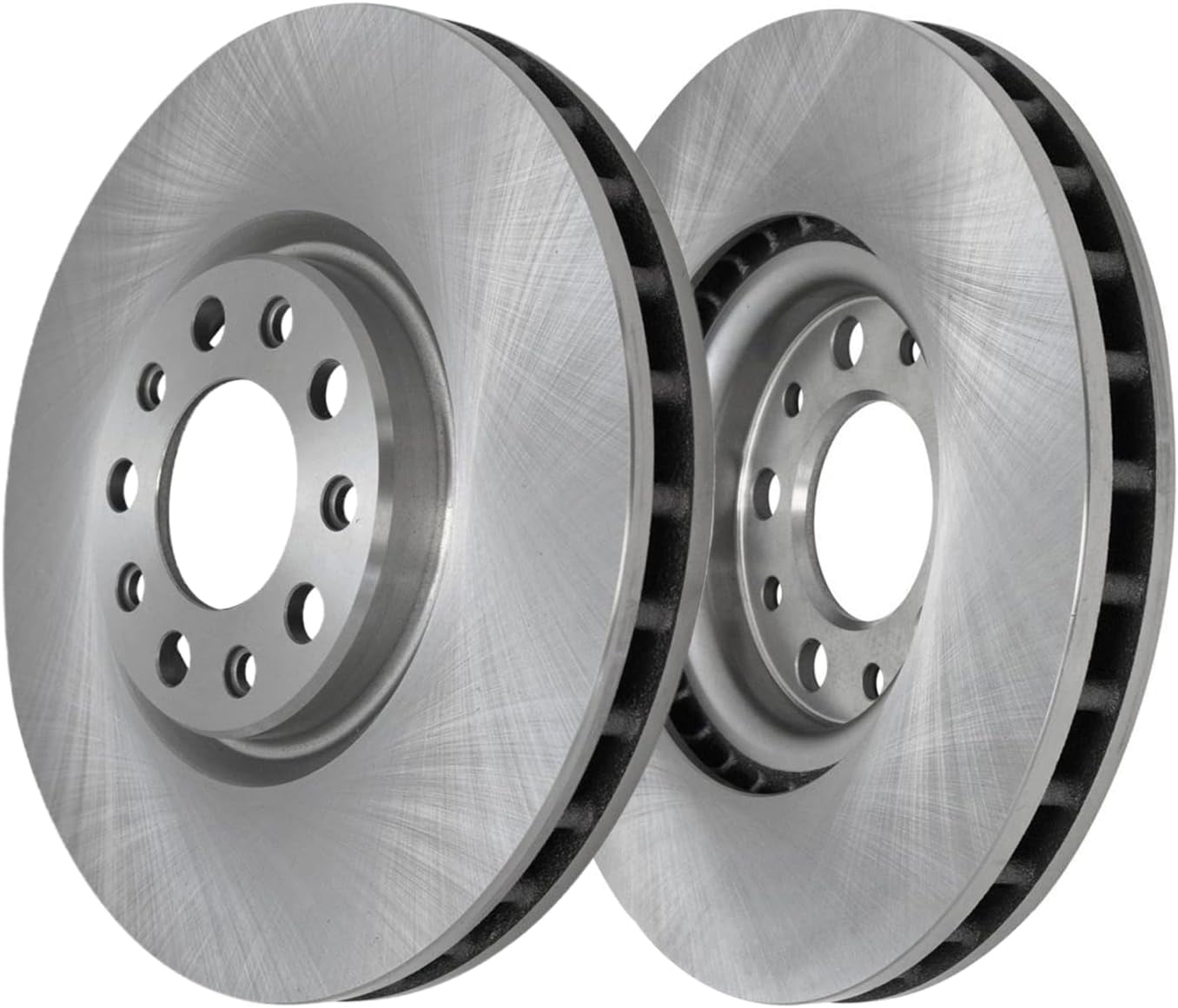 Detroit Axle - Front Brake Rotors for 2018-2025 Jeep Wrangler, 2020-2025 Gladiator, Disc Brake Rotors Replacement : 12.99" inch Rotors