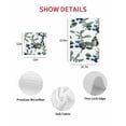 thumbnail image 7 of Blueberry Spring Leaves Kitchen Dish Towels for Drying Dishes Set of 4, Farmhouse Botanical Branches Waffle Weave Microfiber Hand Tea Bathroom Towels Quick Dry & Absorbent Towel 12x12, 7 of 7