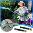 thumbnail image 2 of Leutsin Garden Hose Coiled Spring Protector With Solid Brass Faucet Hoses 2Pcs, 2 of 6