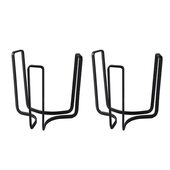 2 Pcs Bowl Plate Holders, Dinnerware Plate Organizers for Cabinet, Space Saving Iron Dish Racks, Sturdy Steel Kitchen Storage Shelves, Ideal for Home and Hotel Use