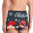 thumbnail image 5 of Kll Three Cute Christmas Gnomes Men'S Cotton Boxer Briefs Underwear-Medium, 5 of 9