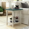 thumbnail image 5 of Furniture of America Deldrin Wood 1-Shelf Side Table in Light Green, 5 of 8