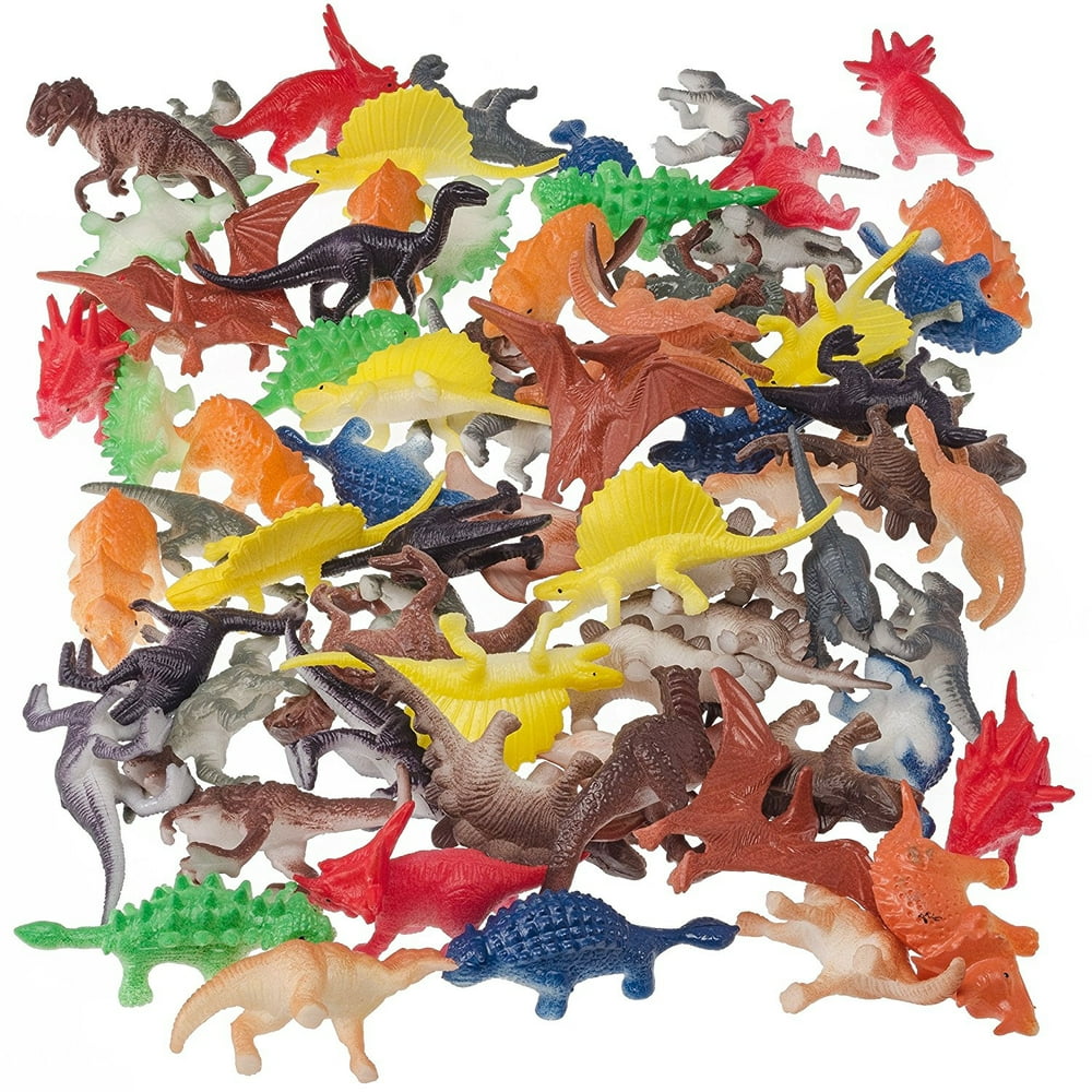 Prextex Mini Dinosaurs (72 count)