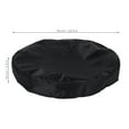 thumbnail image 6 of TABLZONE 1 Set Round Table Outdoor Cover Waterproof Oxford Fabric for Coffee Garden, 6 of 7