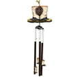 thumbnail image 2 of Rustic Fire Department Fireman Boots Large Resonant Patio Spiral Wind Chime, 2 of 7