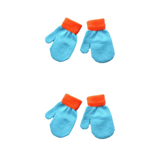 Guardurnaity 1 par de manoplas para niños, calentador de manos de estilo sencillo, accesorio de ropa cómodo, manoplas para niños y niñas para el invierno Type4 NO4 Guardurnaity CBP360634